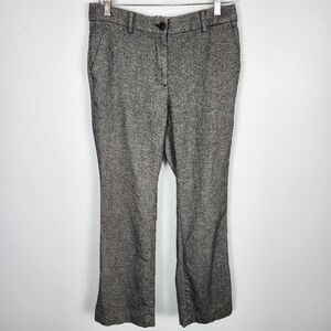EUC Talbots Petites Mini Herringbone Lined Wool Blend Raleigh Trousers (4P) #233